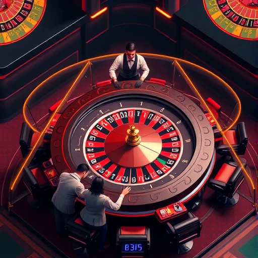 Live Roulette bord